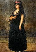 Portrait of Maria Luisa of Parma, Queen of Spain Agustin Esteve